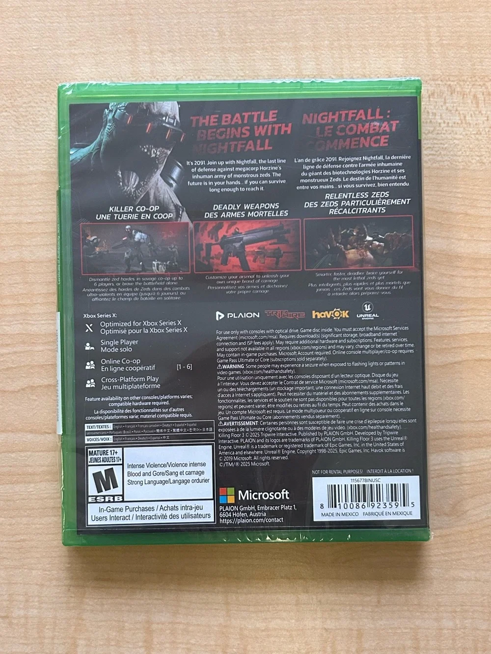 XBOX SERIES X - Killing Floor III